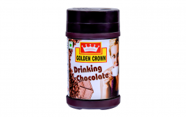 Golden Crown Drinking Chocolate   Plastic Jar  100 grams